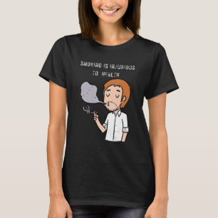 Stop Smoking  Quit Smoking  Smoking Is Injurious T T-Shirt