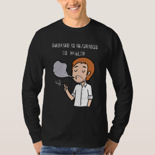 Stop Smoking Quit Smoking Smoking Is Injurious T T-Shirt