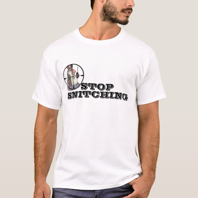 Stop Snitching (new design) T-Shirt (Front)