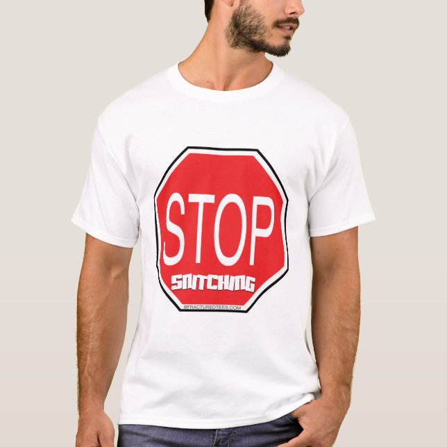 Stop Snitching T-Shirt (Front)