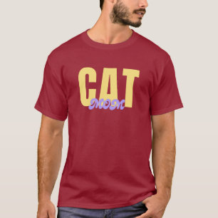 stop staring at me you make me blush cat lover T-Shirt