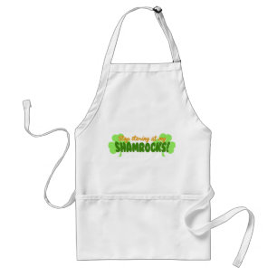 Stop Staring at my Shamrocks! Standard Apron