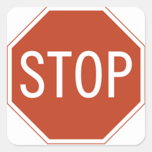 Stop Stickers