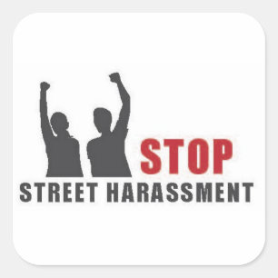 Stop Street Harassment People Stickers - large