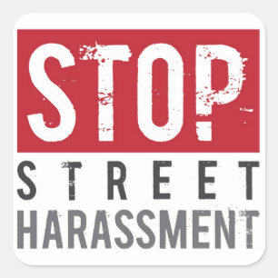Stop Street Harassment Stickers - Small