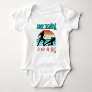 Stop Tackling Start Playing Baby Bodysuit