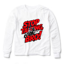 Stop Talking Bro – Bold Attitude T-Shirt