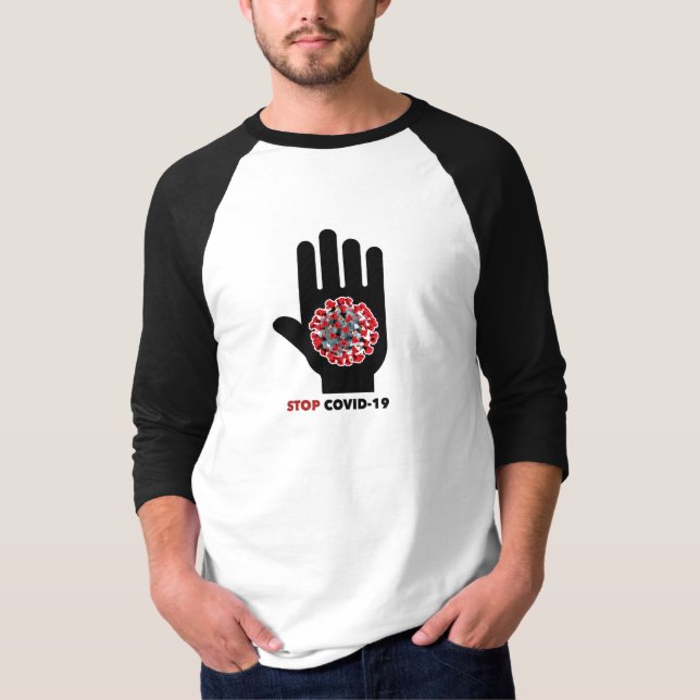 Stop the Coronavirus! T-Shirt (Front)