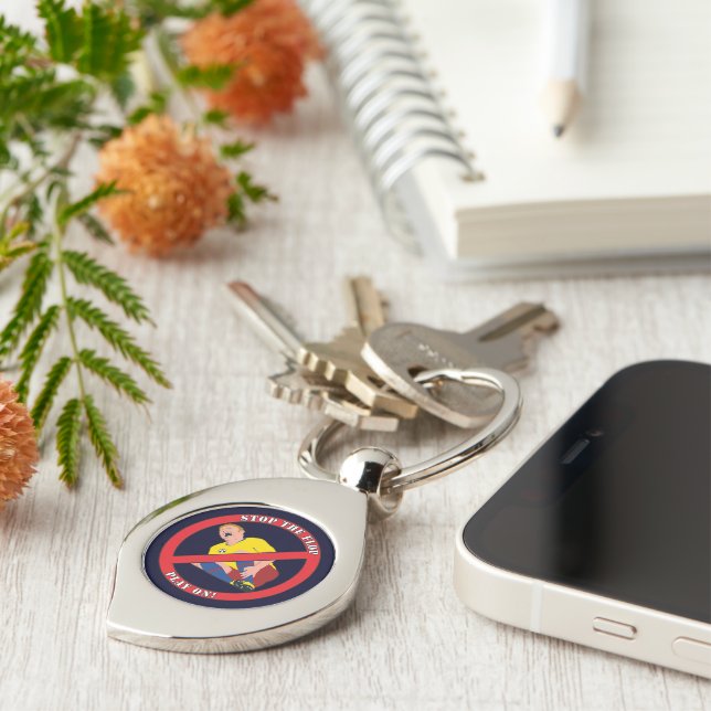 STOP THE FLOP KEY RING (Side)