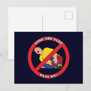 STOP THE FLOP POSTCARD