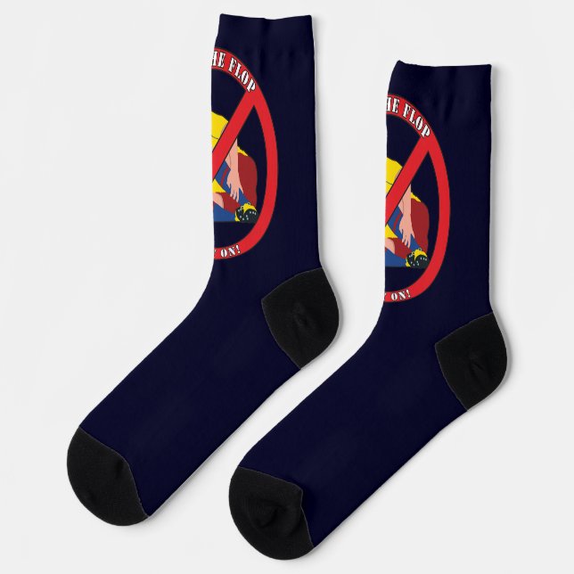 STOP THE FLOP SOCKS (Left)