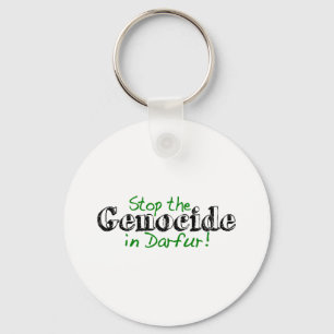 Stop The Genocide Darfur Key Ring