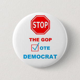 STOP THE GOP - BUTTON