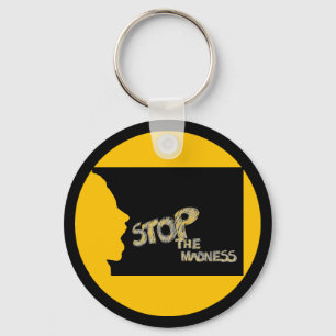 Stop The Madness Key Ring