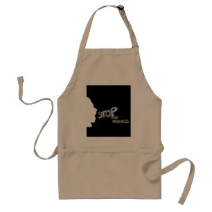 Stop The Madness Standard Apron
