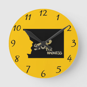 Stop The Madness Wall Clock