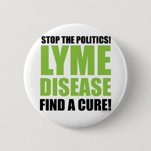 Stop the Politics 6 Cm Round Badge