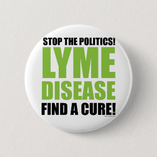 Stop the Politics 6 Cm Round Badge