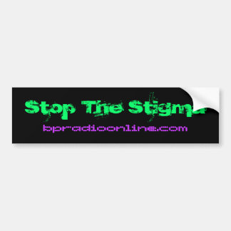 Stop The Stigma Bumper Sticker