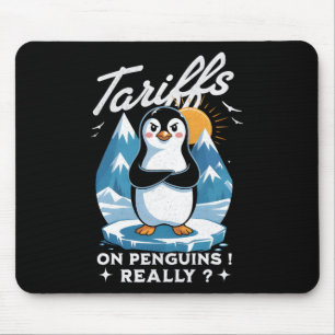 Stop The Tariffs Anti-trump Fafo Resist Penguins N Mouse Mat