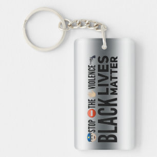 👮Stop⛔The✋Violence Key Ring