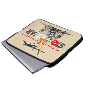 Stop The War   15" Laptop Sleeve