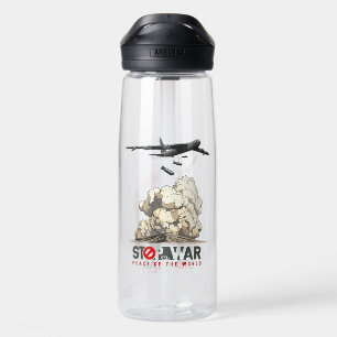 Stop The War 25oz Water Bottle