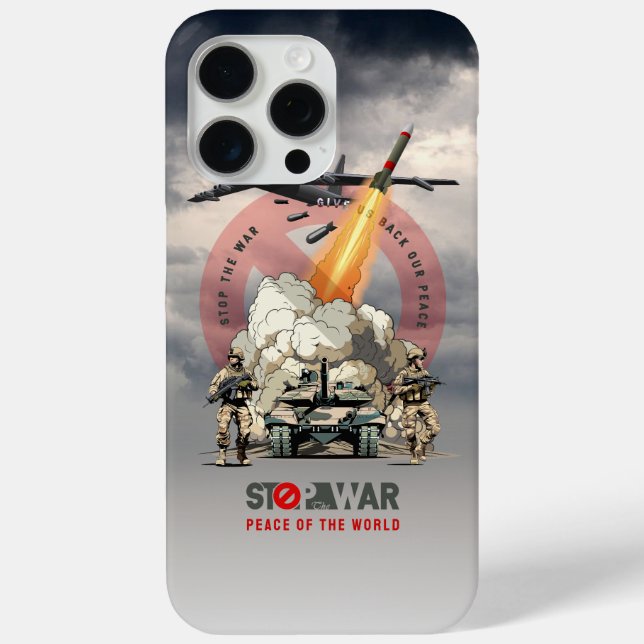 Stop The War | Case-Mate iPhone Case (Back)