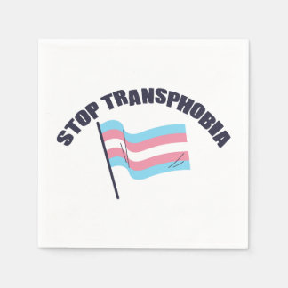 Stop Transphobia Napkins