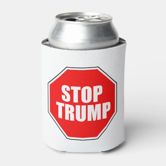 "STOP TRUMP" CAN COOLER (Can Front)