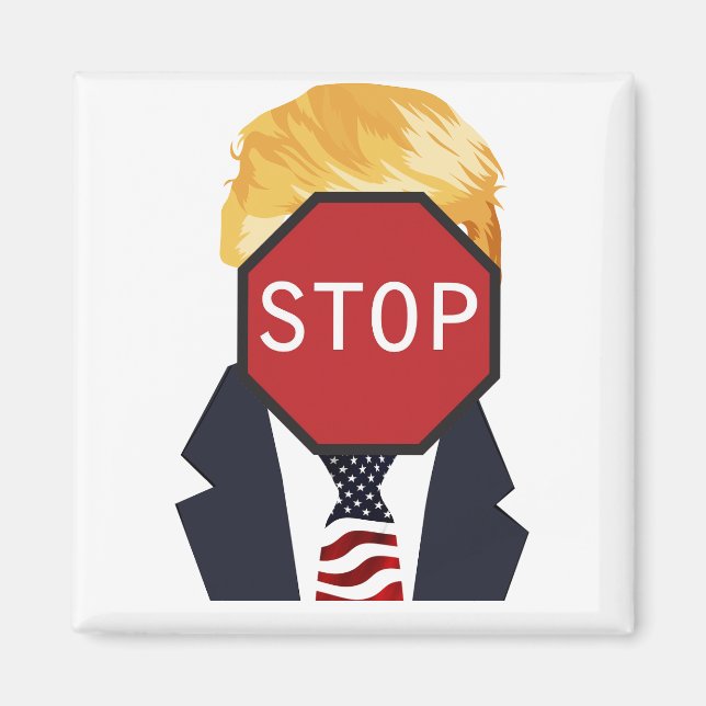 Stop Trump Magnet (Front)