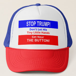 Stop TRUMP's Tiny Little Hands Trucker Hat