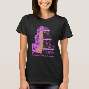 Stop Violence End the Silence Domestic Violence Aw T-Shirt