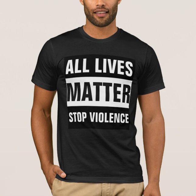STOP VIOLENCE T-Shirt (Front)