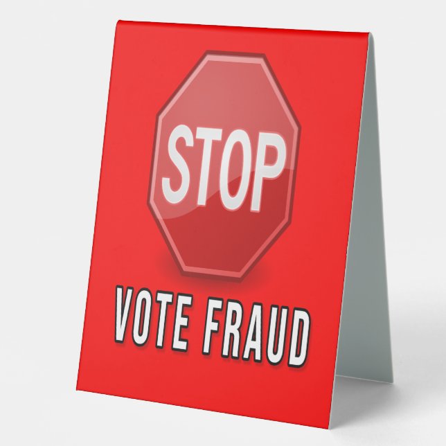 Stop Vote Fraud (Front)