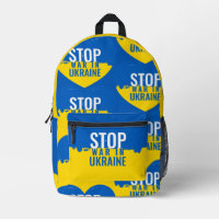 Stop war in Ukraine backpack / other bag types