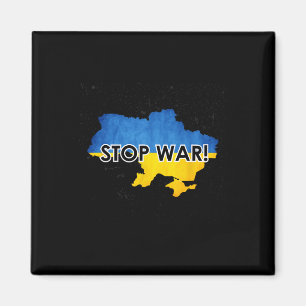 Stop War In Ukraine Support Ukrainians No War Magnet