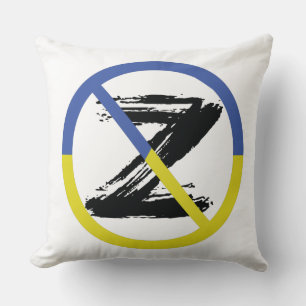 Stop war in Ukraine Throw Pillow