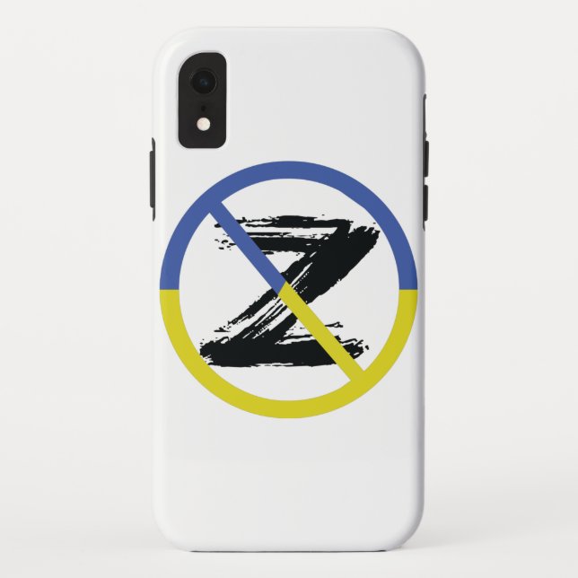 Stop war in Ukraine Throw Pillow Case-Mate iPhone Case (Back)