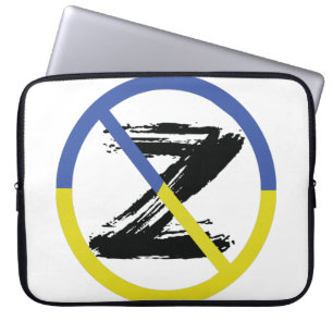 Stop war in Ukraine Throw Pillow Laptop Sleeve