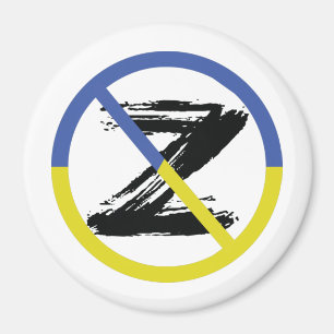 Stop war in Ukraine Throw Pillow Magnet