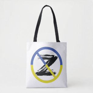 Stop war in Ukraine Throw Pillow Tote Bag