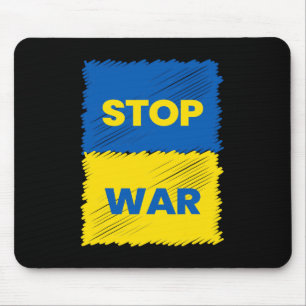 Stop War - Save Ukraine - Stop The War In Ukraine Mouse Mat