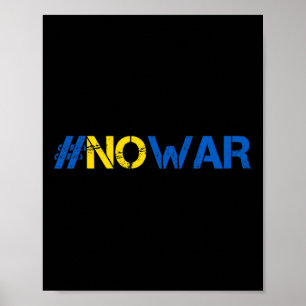 Stop War Support Ukraine Shirt #nowar Stand With U Poster