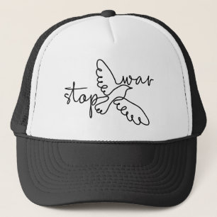 Stop War Trucker Hat