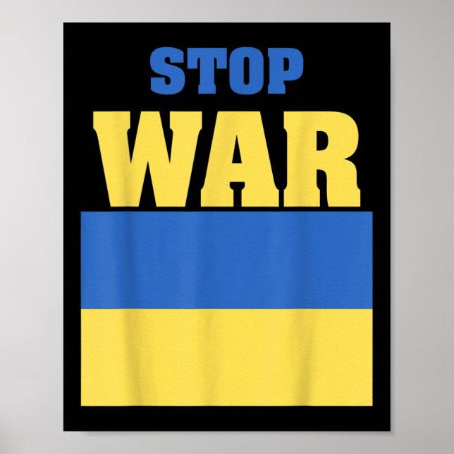 Stop War - Ukraine  Poster (Front)