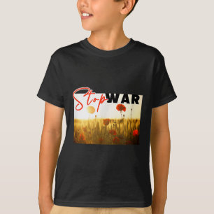 Stop War With Poppy T-Shirt