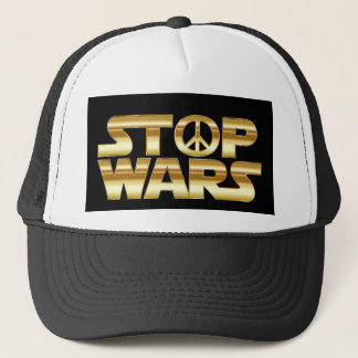 Stop wars, hat, for sale ! trucker hat