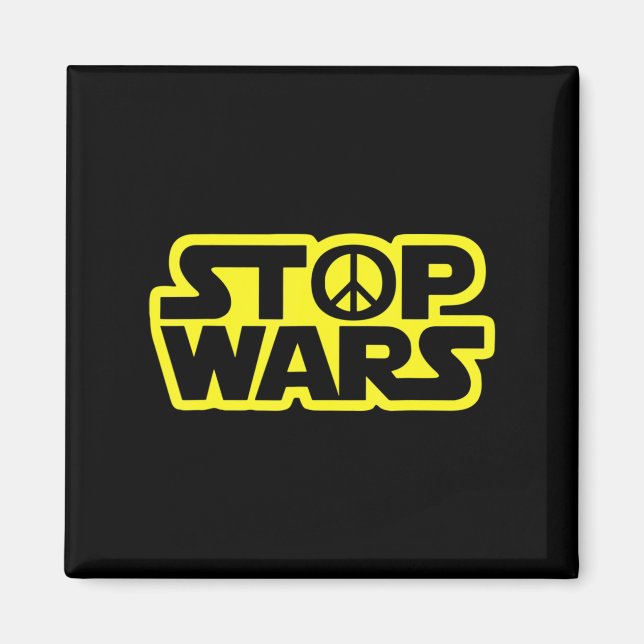Stop Wars In Ukraine  Ukraine Support  Magnet (Front)