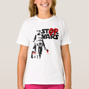 Stop Wars Parody Logo T-Shirt
